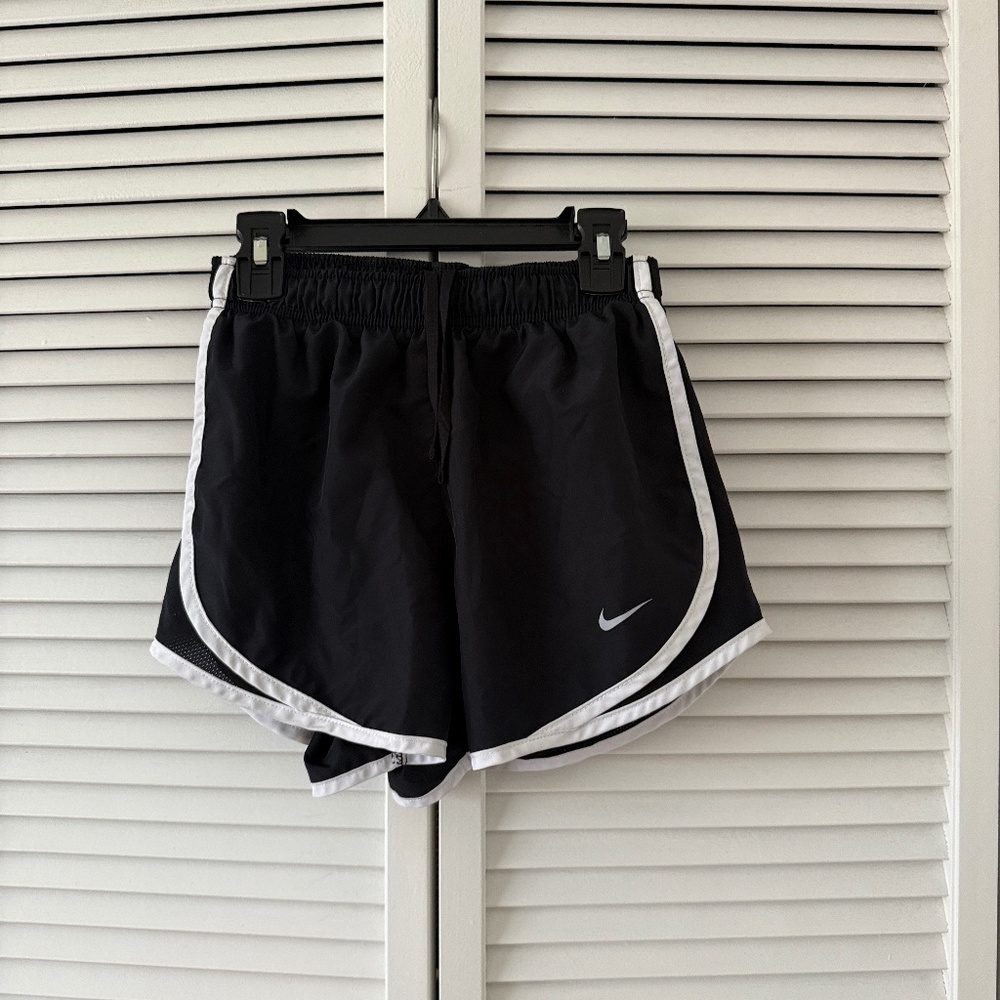 Nike Dri-Fit Black & White Running Shorts | XS - Picture 1 of 3